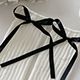 Large Black Bow