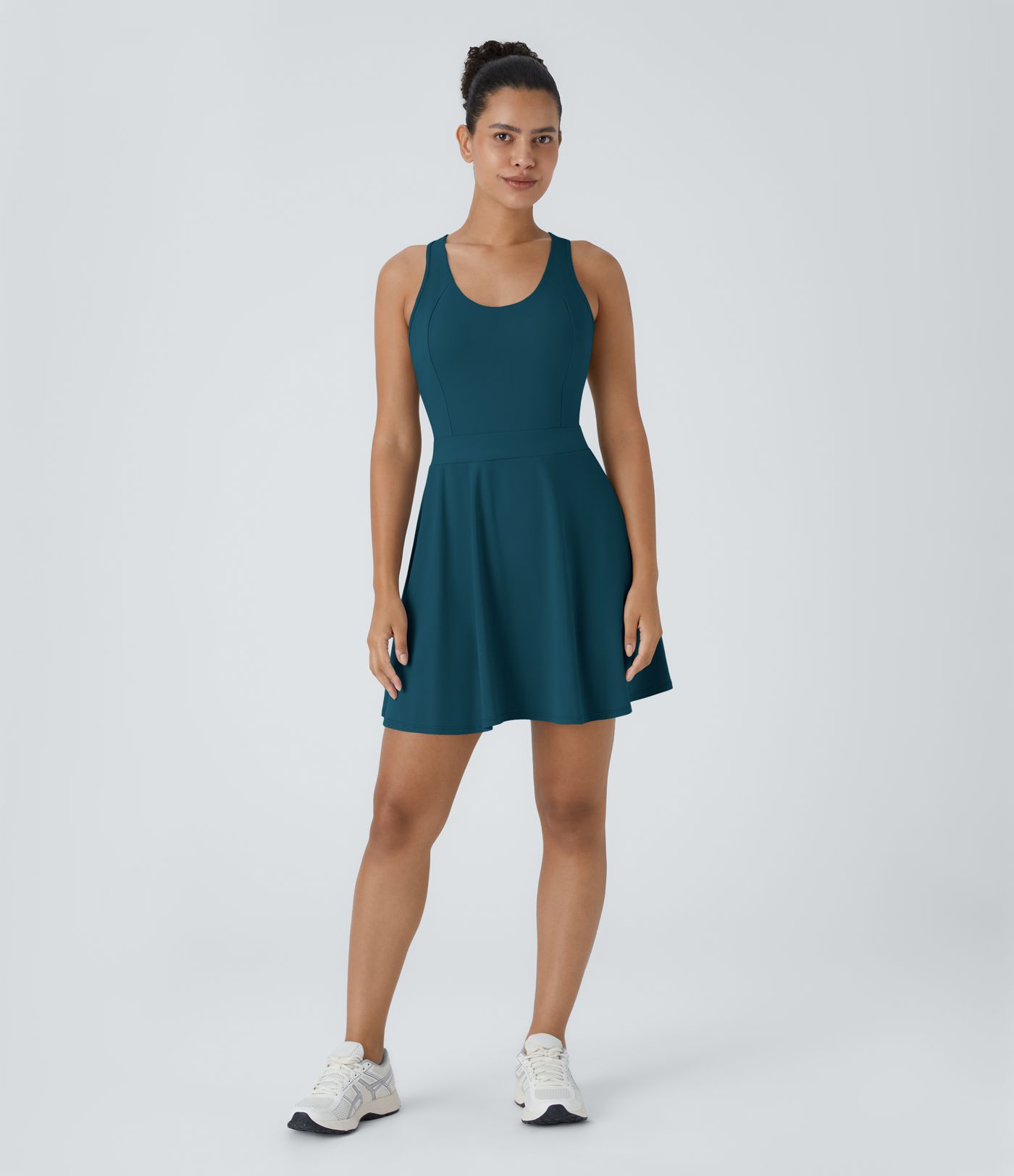 Robe de Golf Sport Mini Évasée Dos Nageur