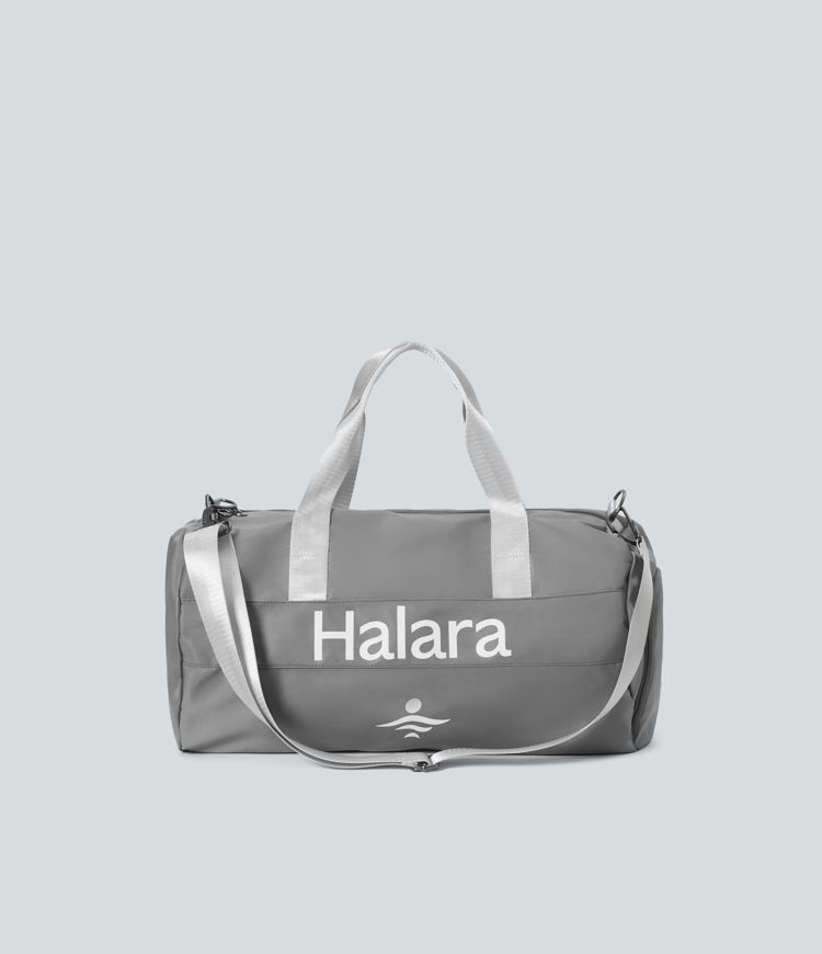 Bolsa gimnasio cremallera Halara color sorpresa