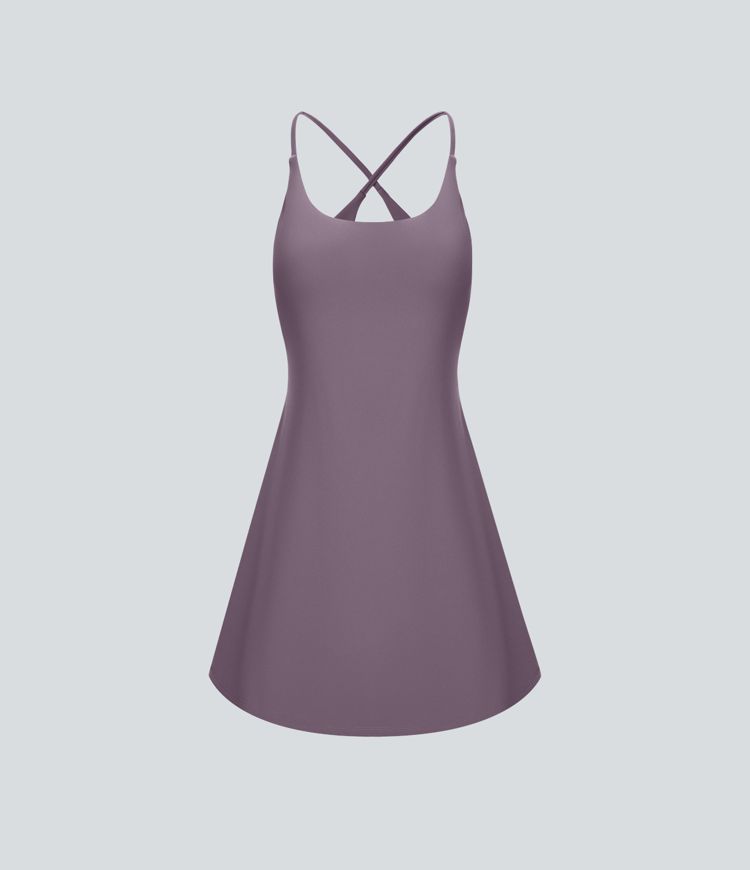 Softlyzero™ Plush Backless Active Dress
