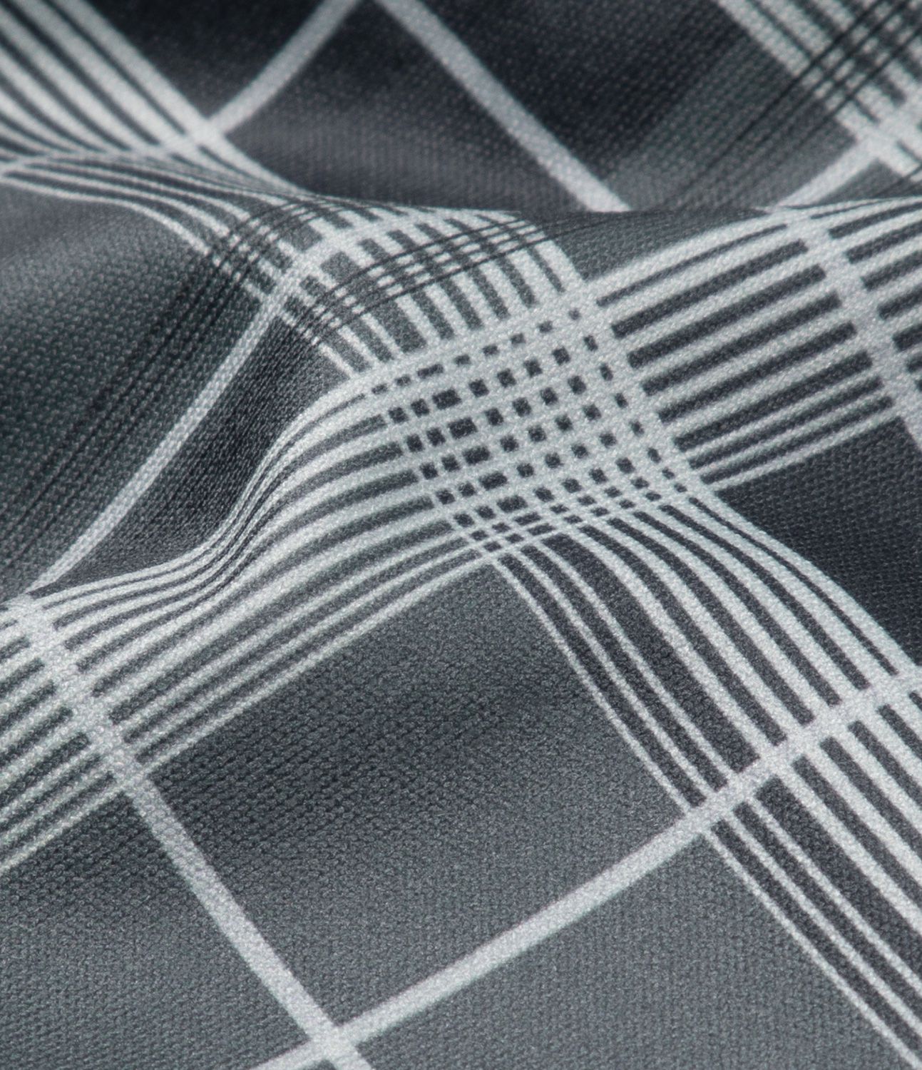 Pantalón acampanado a cuadros con bolsillos y tiro alto