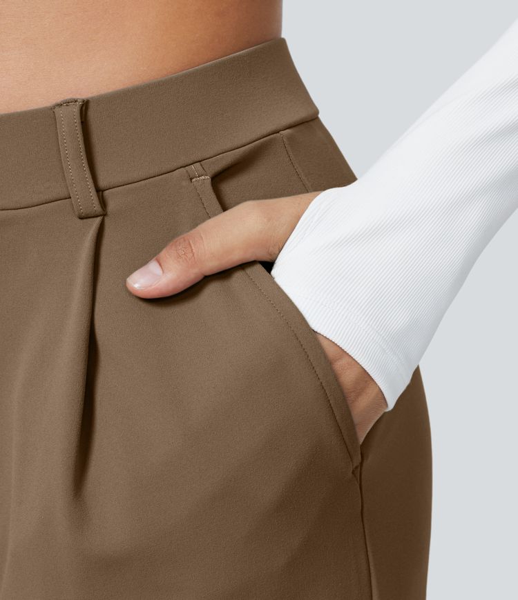 Halara Flex™ High Waisted Pocket Straight Leg Work Pants