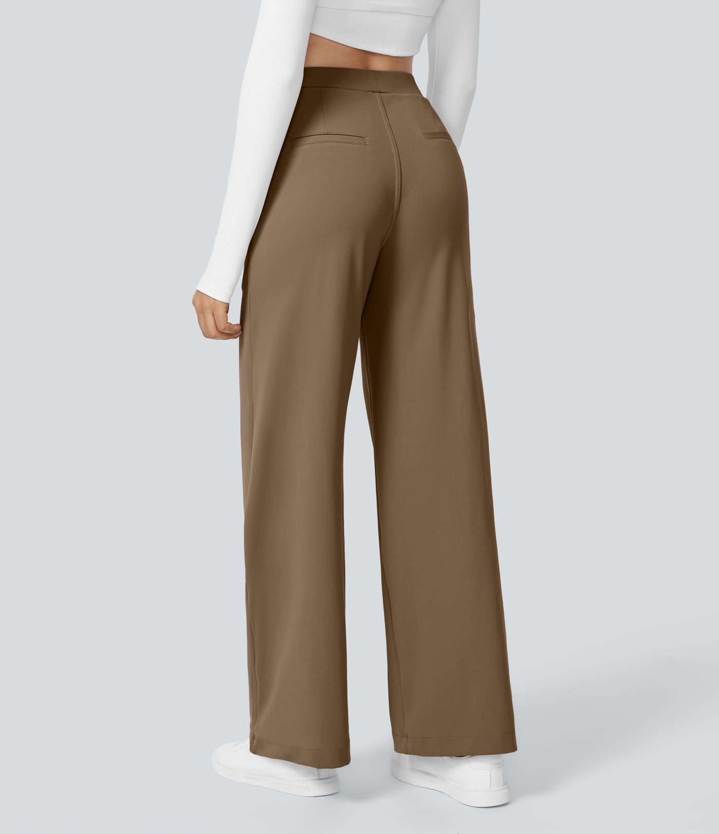 Halara Flex™ DayStretch High Waisted Pocket Straight Leg Work Pants