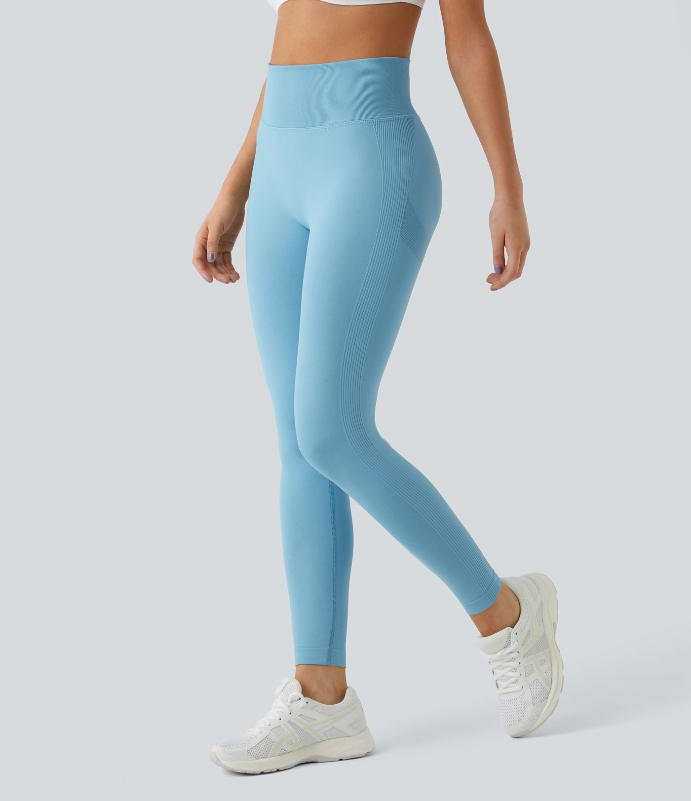 Seamless Flow High Waist Hip-Up Leggings
