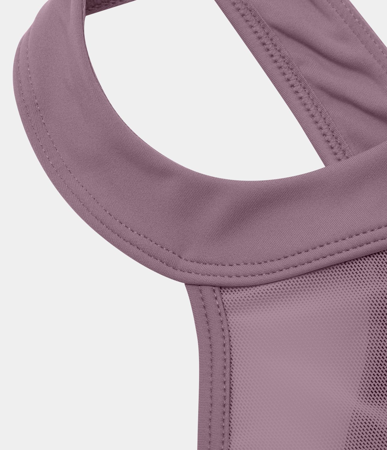 Softlyzero™ Airy Soutien Gorge Sport Toucher Frais Dos Nu Avec Maille Contrastante Encolure à Bretelles - UPF50+