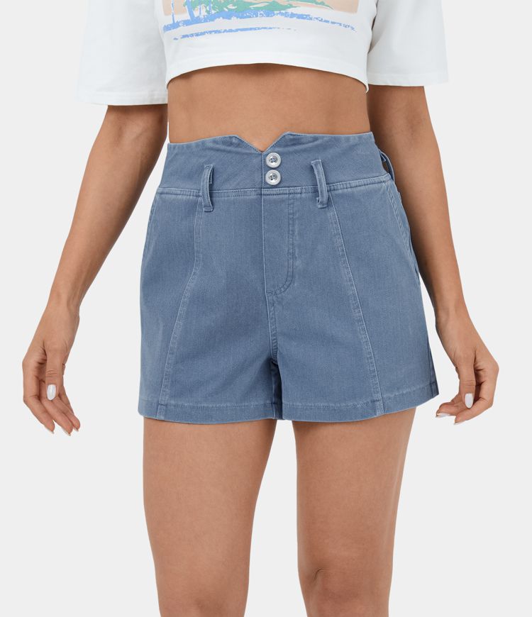 Vcansion Bermudas Casuales De Algodón Con Cintura Elástica Con Cordón Y Bolsillos Para Mujer, Rojo Vino, Pequeña