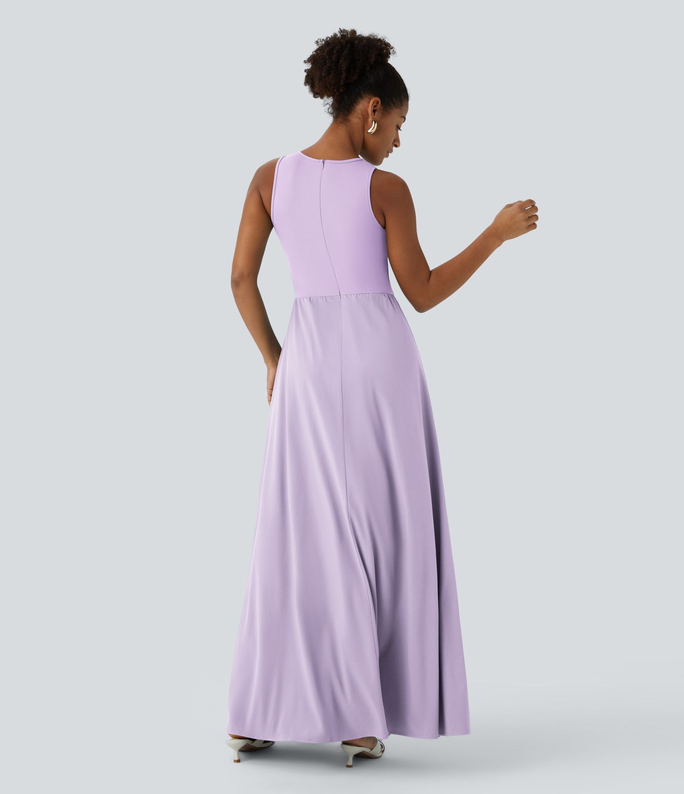 Breezeful™ Zipový Bezsleový Kontrastný Rýchloschnúci Overal s Vreckom