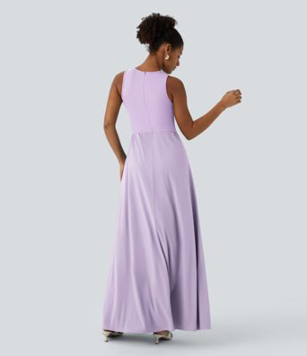 Breezeful™ Zipový Bezsleový Kontrastný Rýchloschnúci Overal s Vreckom