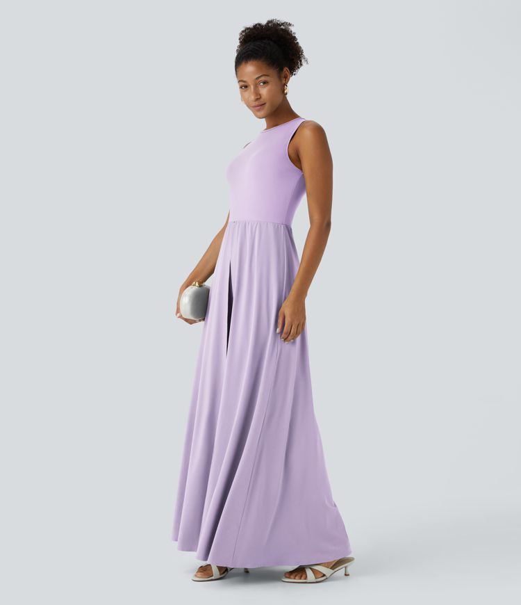 Breezeful™ Zipový Bezsleový Kontrastný Rýchloschnúci Overal s Vreckom