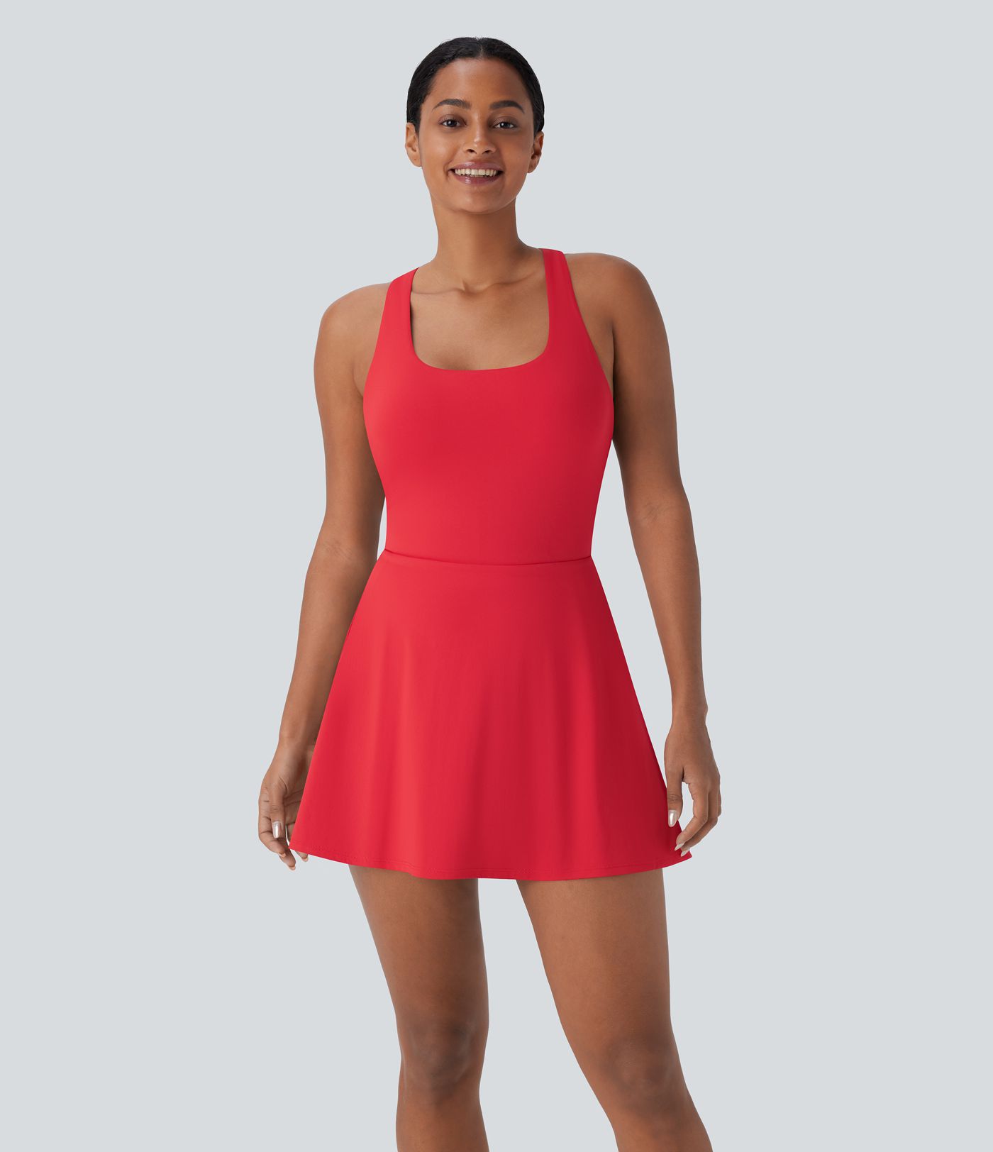 SoftlyZero™ QuickDry 2-in-1 Pocket Mini Slip Pickleball Active Dress