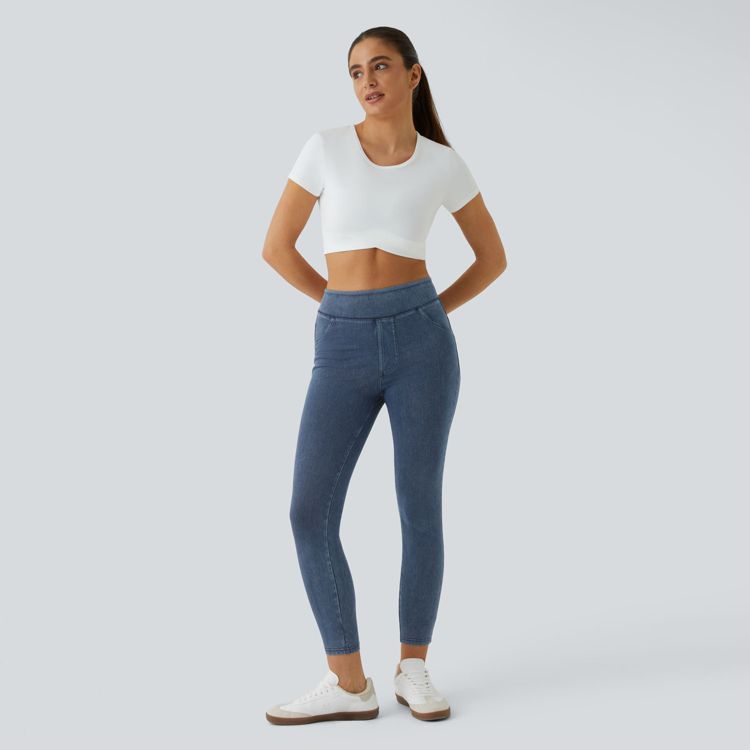 Denim Leggings
