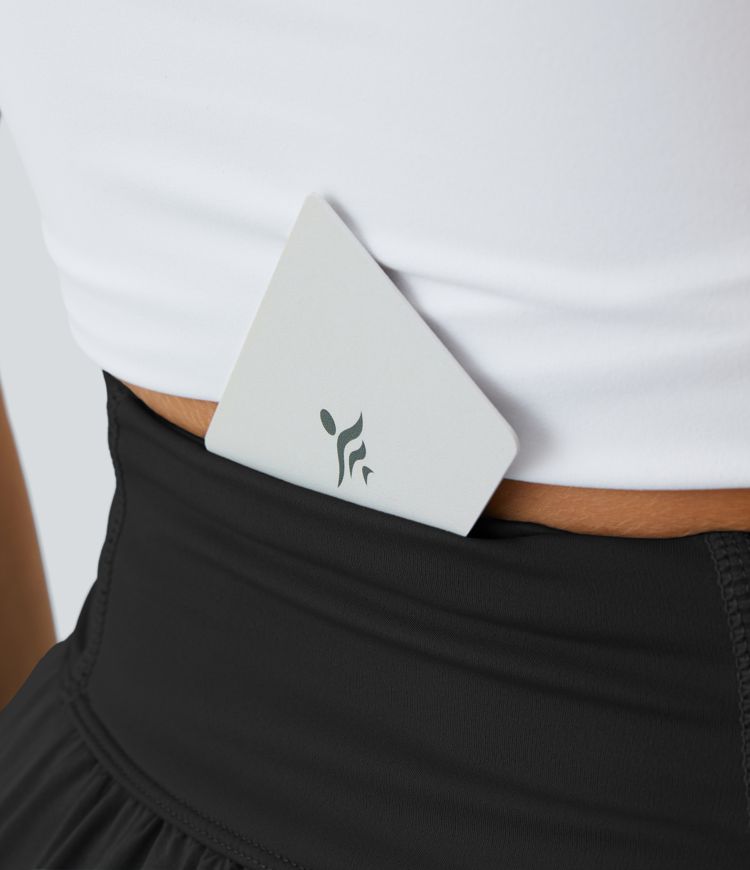 Breezeful™ High Waisted Back Waistband Pocket Palazzo Flowy Split Wide Leg Quick Dry Casual Trousers