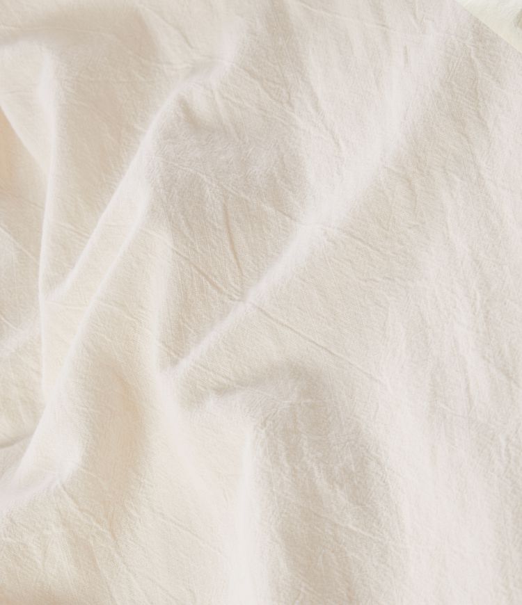 Midi Vestido sensación lino cuello redondo manga larga bolsillo lateral plisado sólido relajado