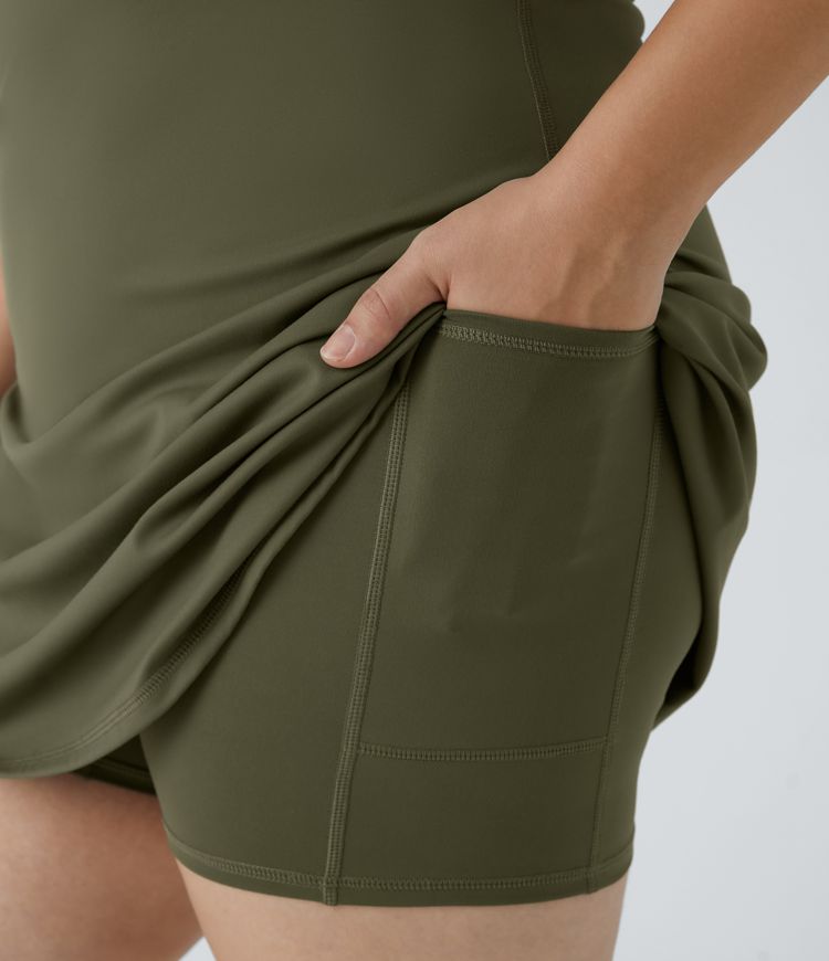 Everyday SoftlyZero™ Plush Plus Size Dress-Wannabe