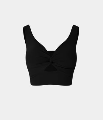 Brassière yoga SoftlyZero™ Airy maintien léger découpes toucher frais A-C - UPF50+