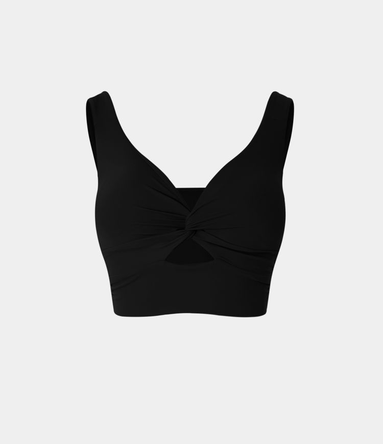 Brassière yoga SoftlyZero™ Airy maintien léger découpes toucher frais A-C - UPF50+