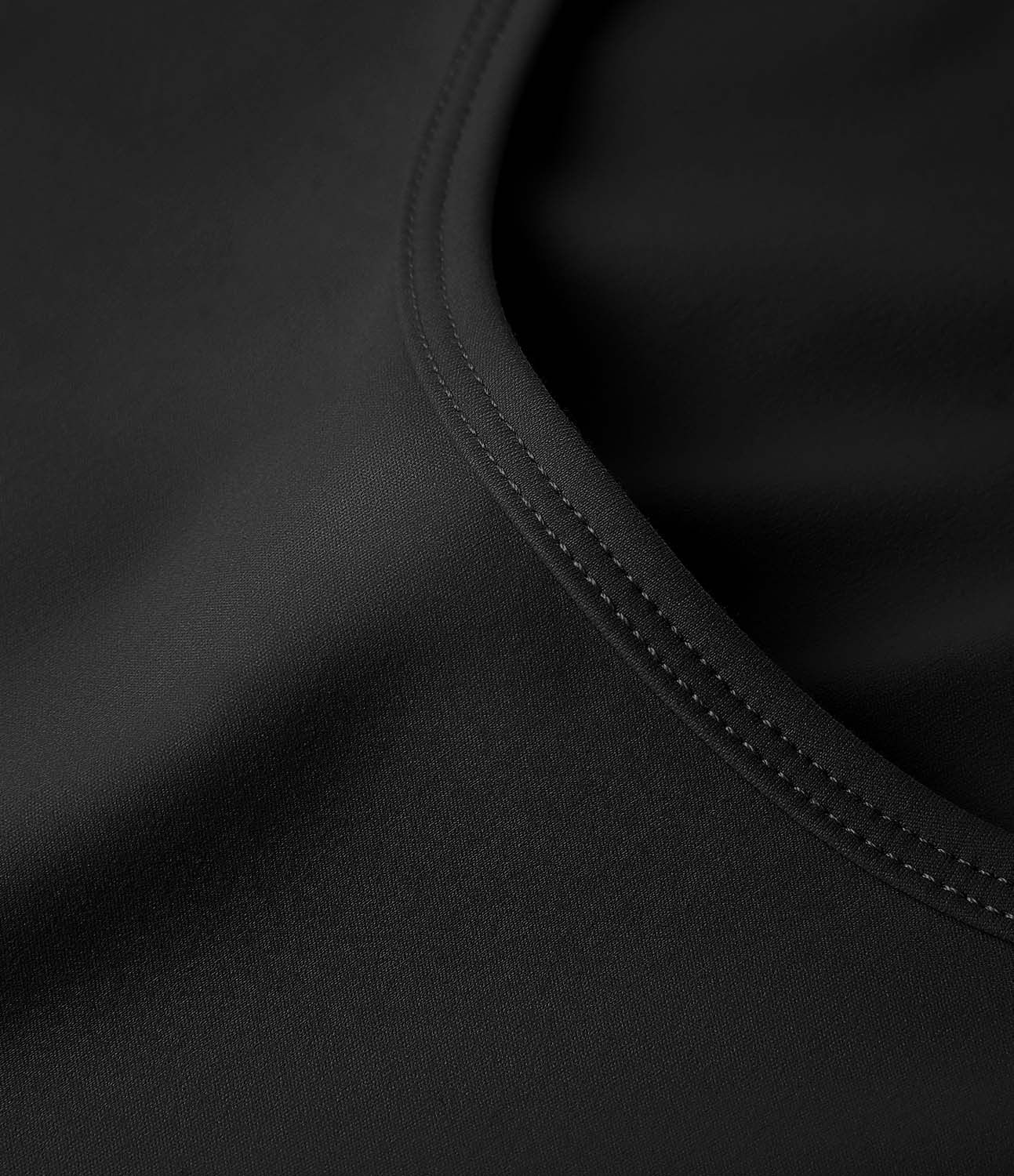 SoftlyZero™ Plush Crossover Hem Cropped Sports Top