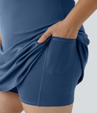 Everyday SoftlyZero™ Plush Plus Size Dress-Wannabe