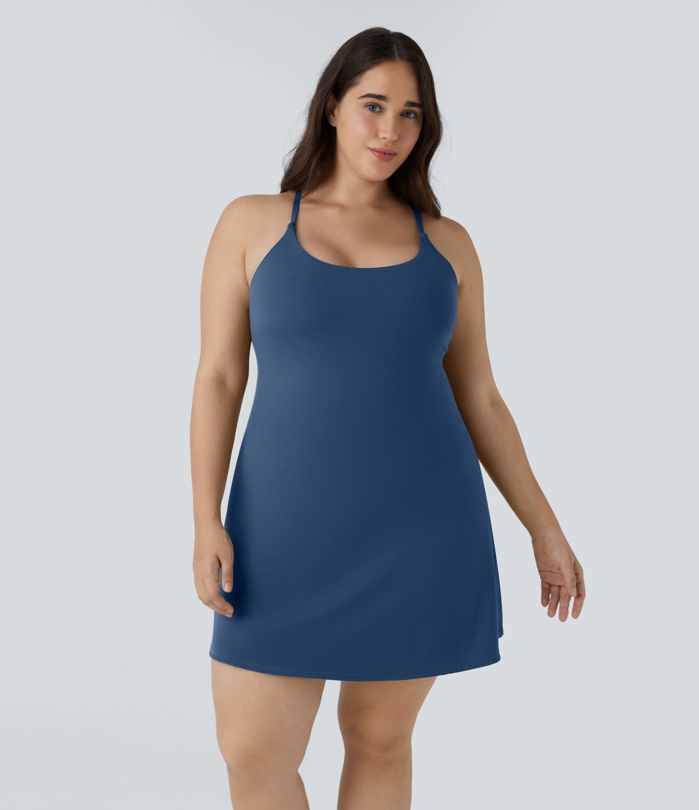 Everyday SoftlyZero™ Plush Plus Size Dress-Wannabe