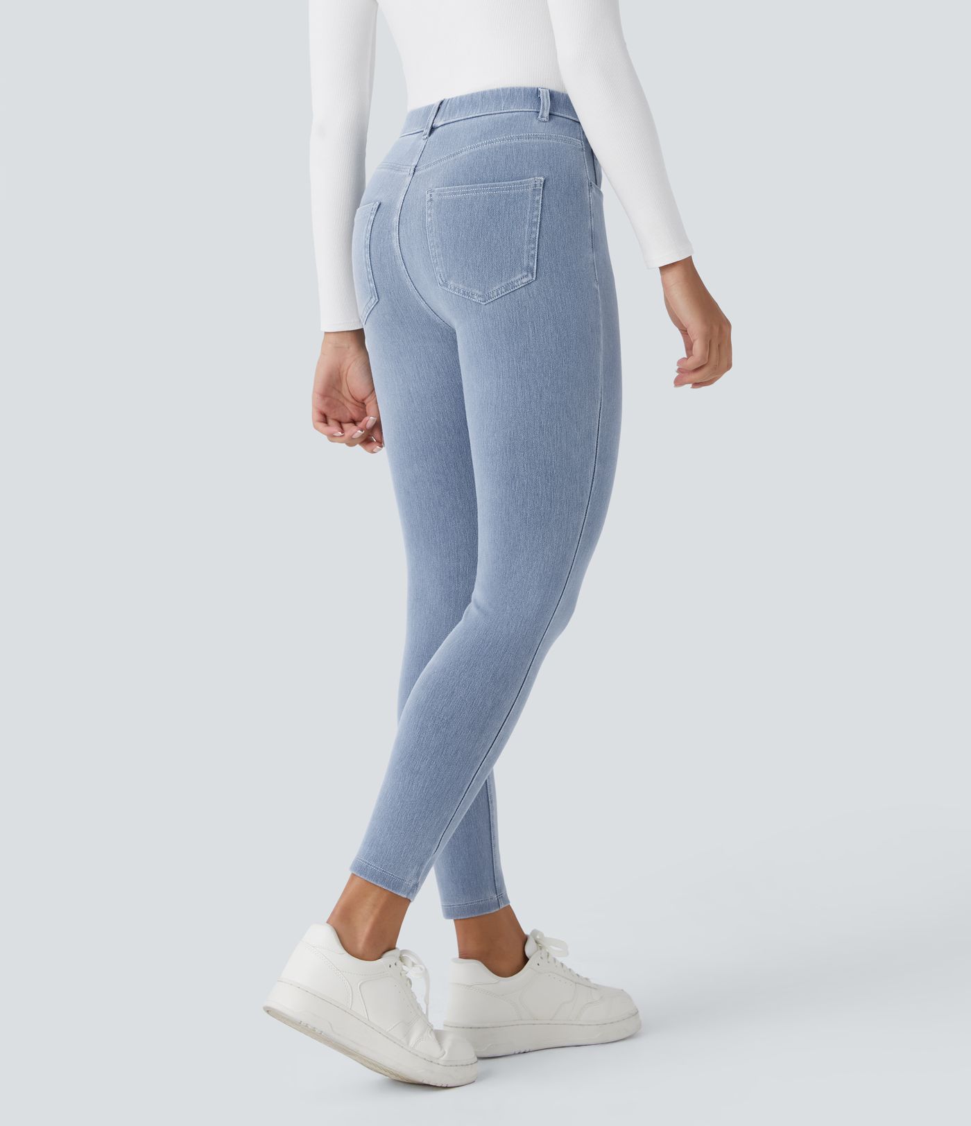 Halara Flex™ High Waisted Pockets Denim Work Leggings