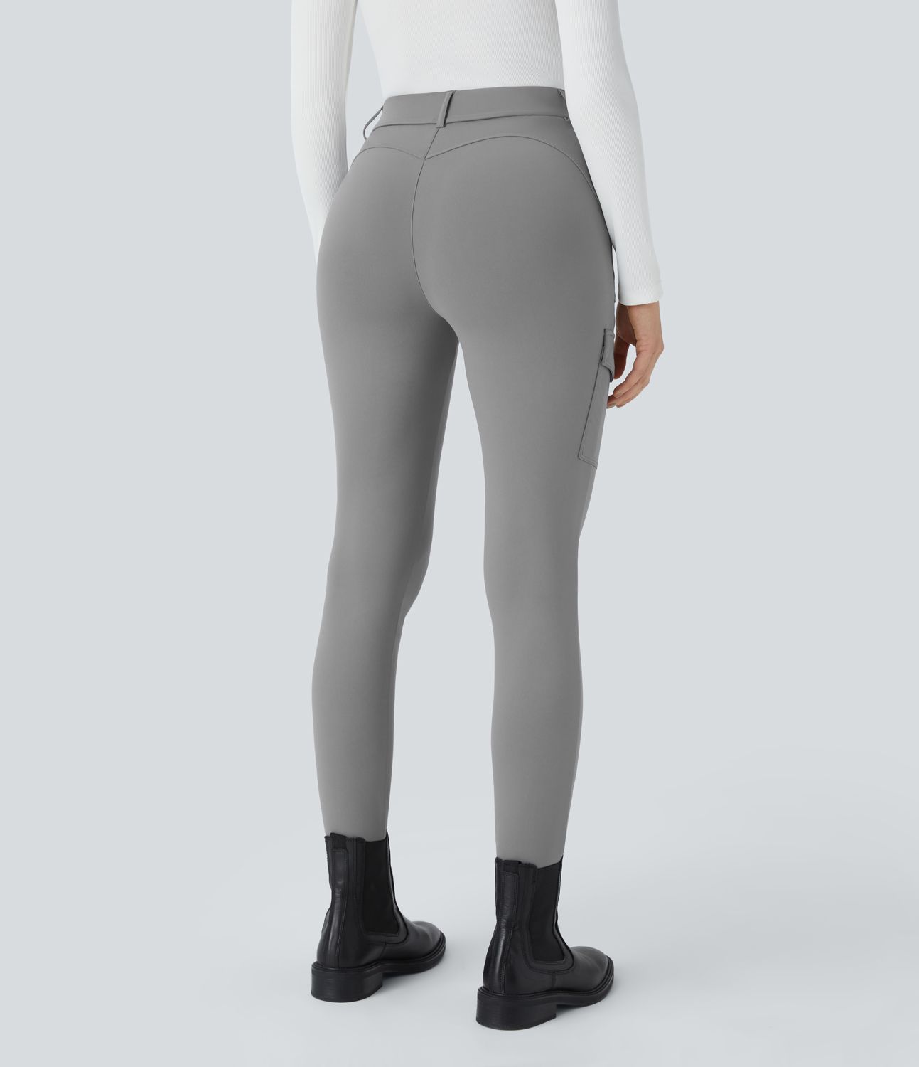 Halara Flex™ High-Waist Multi-Pocket Skinny Cargo Workwear Pants