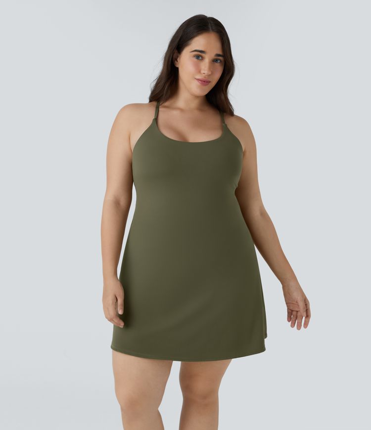 Everyday SoftlyZero™ Plush Plus Size Dress-Wannabe