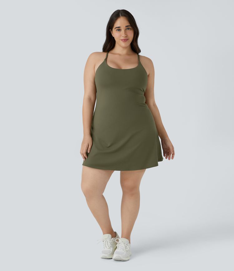 Everyday SoftlyZero™ Plush Plus Size Dress-Wannabe