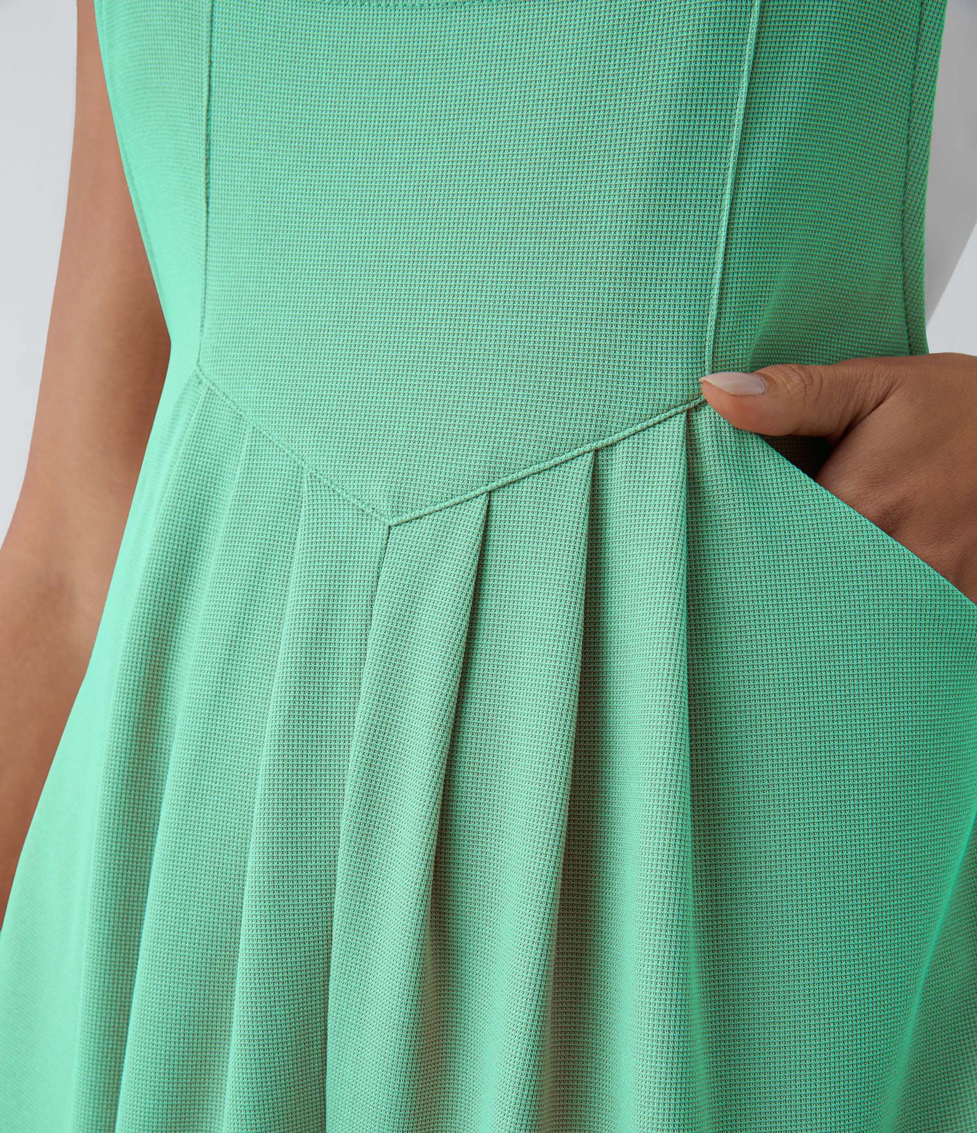 Pockets Waffle Casual Short Overalls