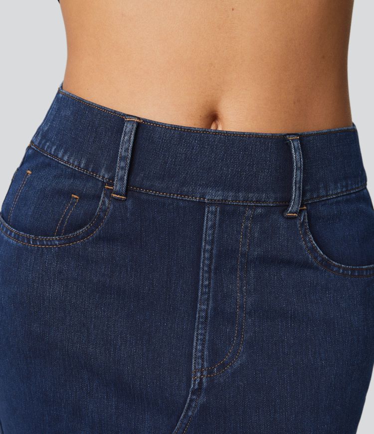 Women's Halara Flex™ High Waisted Pockets Bodycon Denim