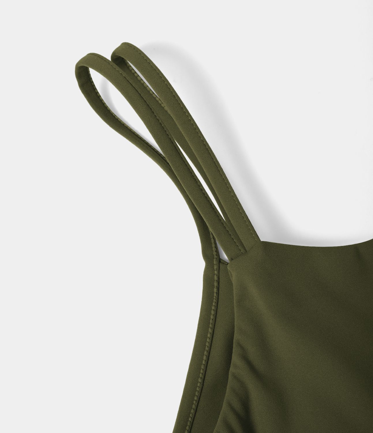 SoftlyZero™ Plush Double Straps 2-Piece Pocket Slip Dance Active Dress A-C Cups