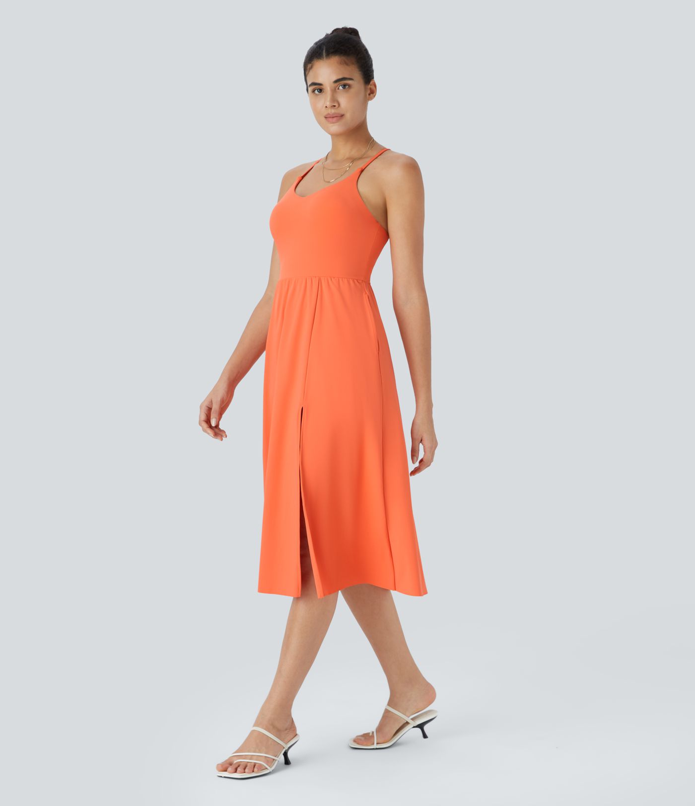 Everyday Midi Chill Dress-La Land