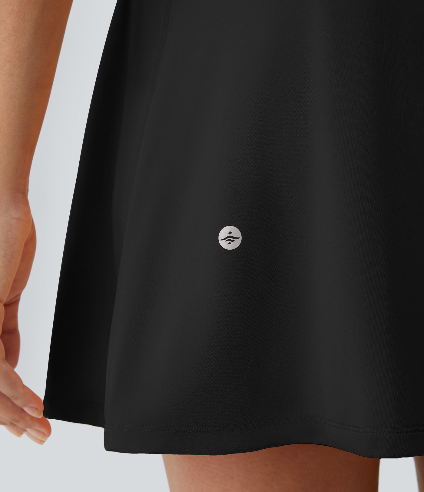 Minivestido deportivo yoga sin espalda 2 en 1 bolsillo lateral edición Easy Peezy