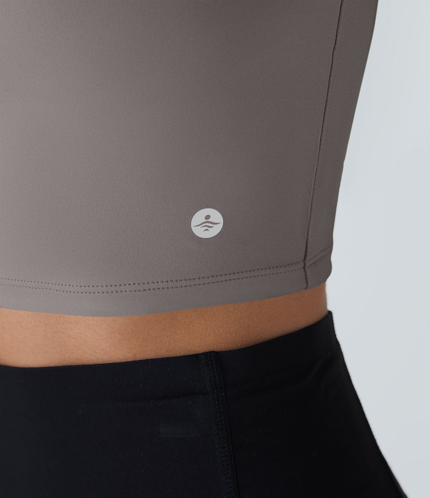 SoftlyZero™ Airy Square Neck Backless Crisscross Cropped Cool Touch Yoga Tank Top-UPF50+