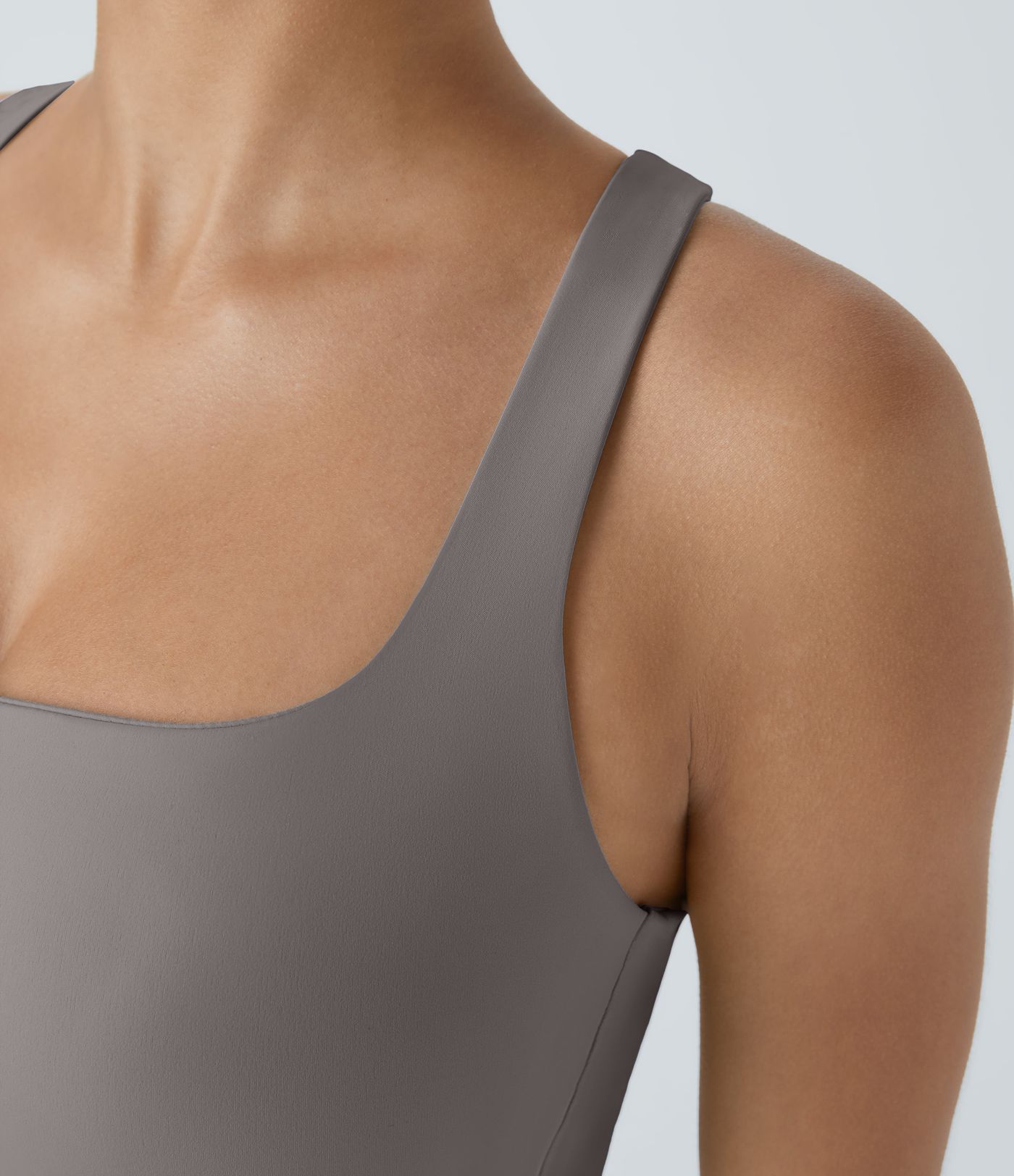 SoftlyZero™ Airy Square Neck Backless Crisscross Cropped Cool Touch Yoga Tank Top-UPF50+