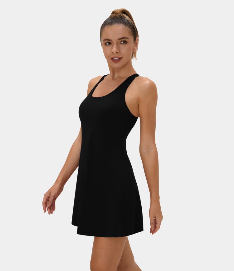 SoftlyZero™ Airy Pocket 2-in-1 Cool Touch Tennis Active Dress-UPF50+
