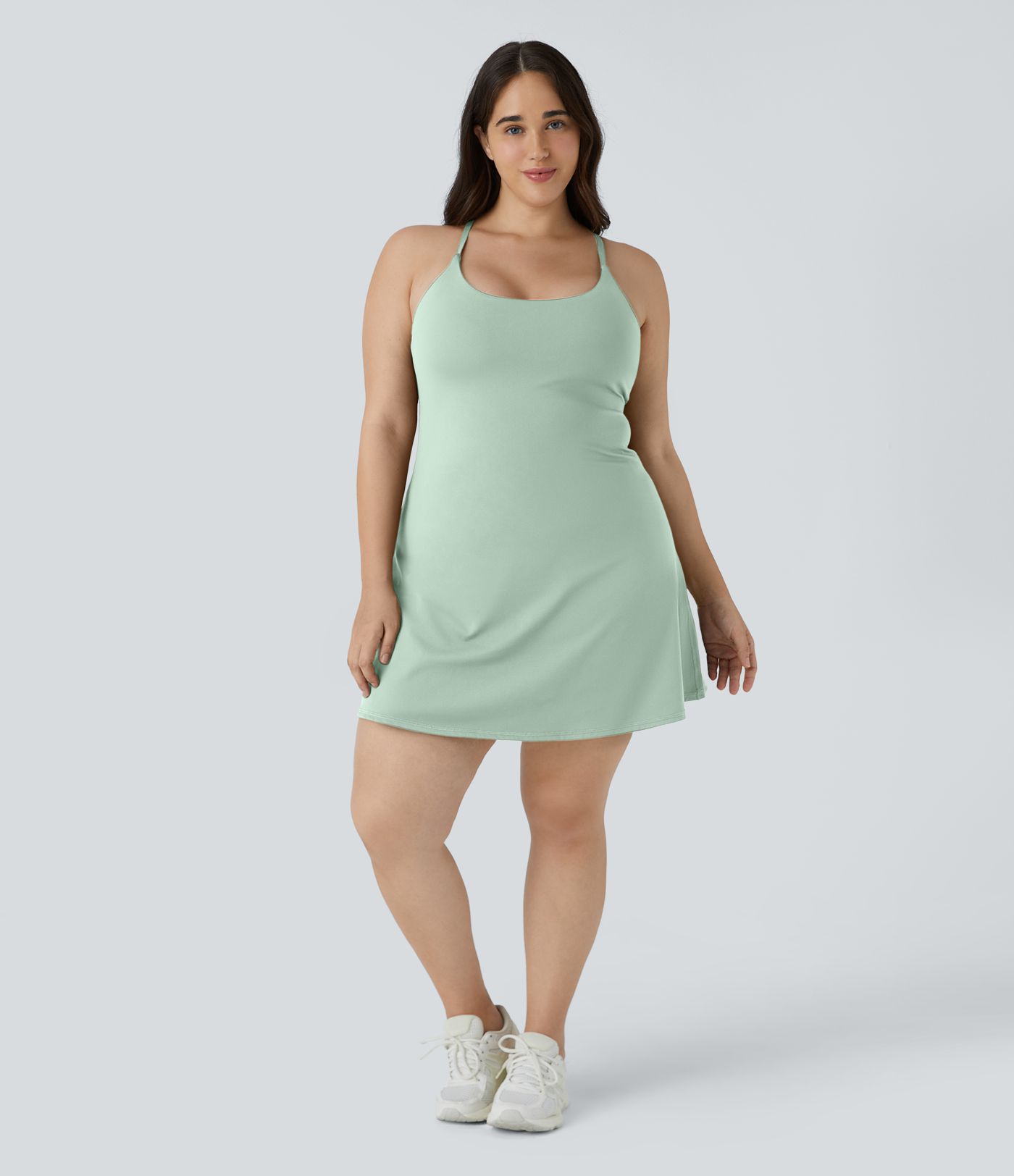 Everyday SoftlyZero™ Plush Plus Size Dress-Wannabe