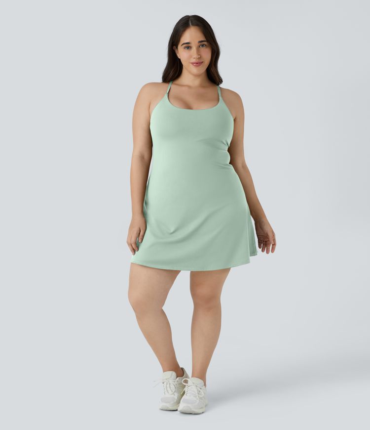 Everyday SoftlyZero™ Plush Plus Size Dress-Wannabe