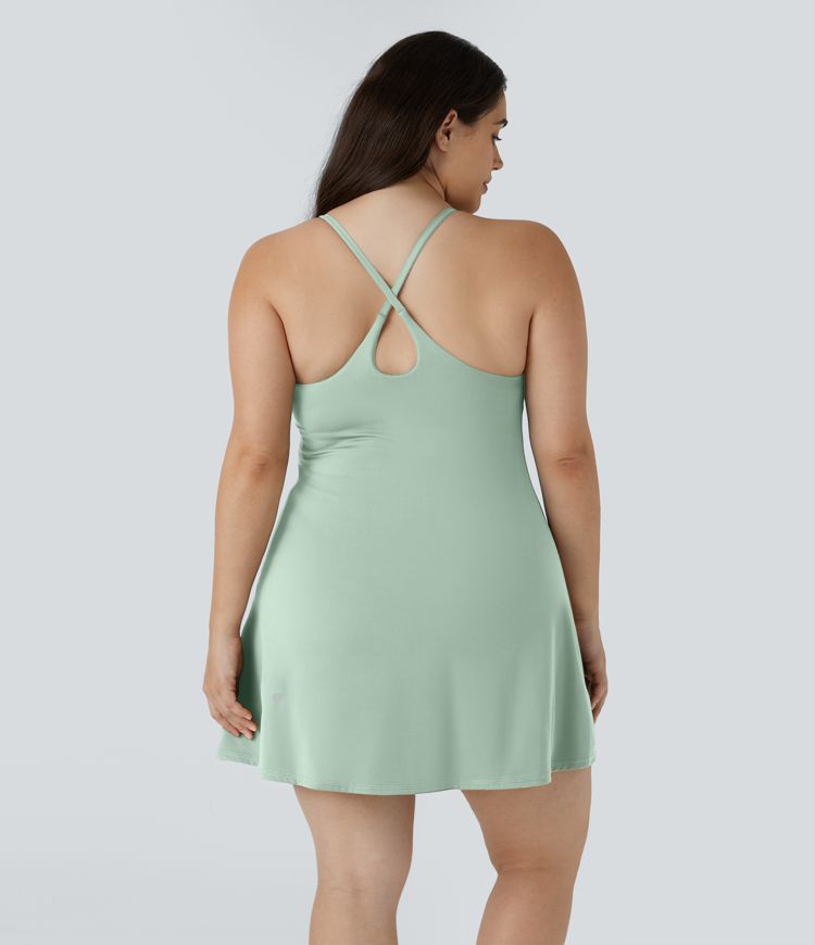 Everyday Softlyzero™ Plush Plus Size Dress-Wannabe