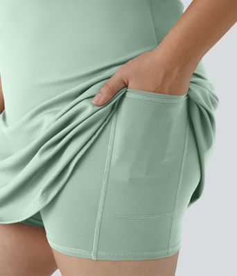 Everyday SoftlyZero™ Plush Plus Size Dress-Wannabe