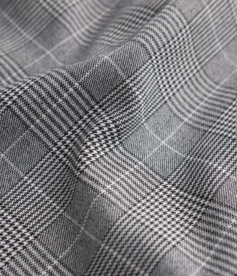 High Waisted Tie Side 2-in-1 Houndstooth Mini Work Skirt