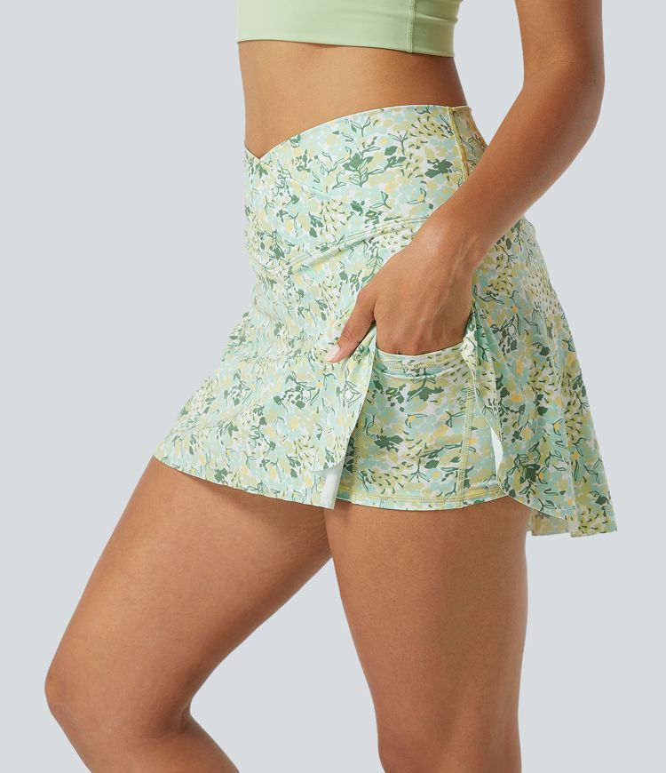 Everyday Crossover Pocket 2-in-1 Tennis Skirt-Lucid