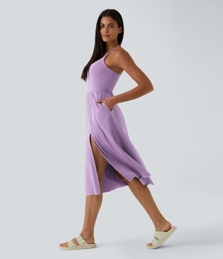 Everyday Midi Chill Dress-La Land