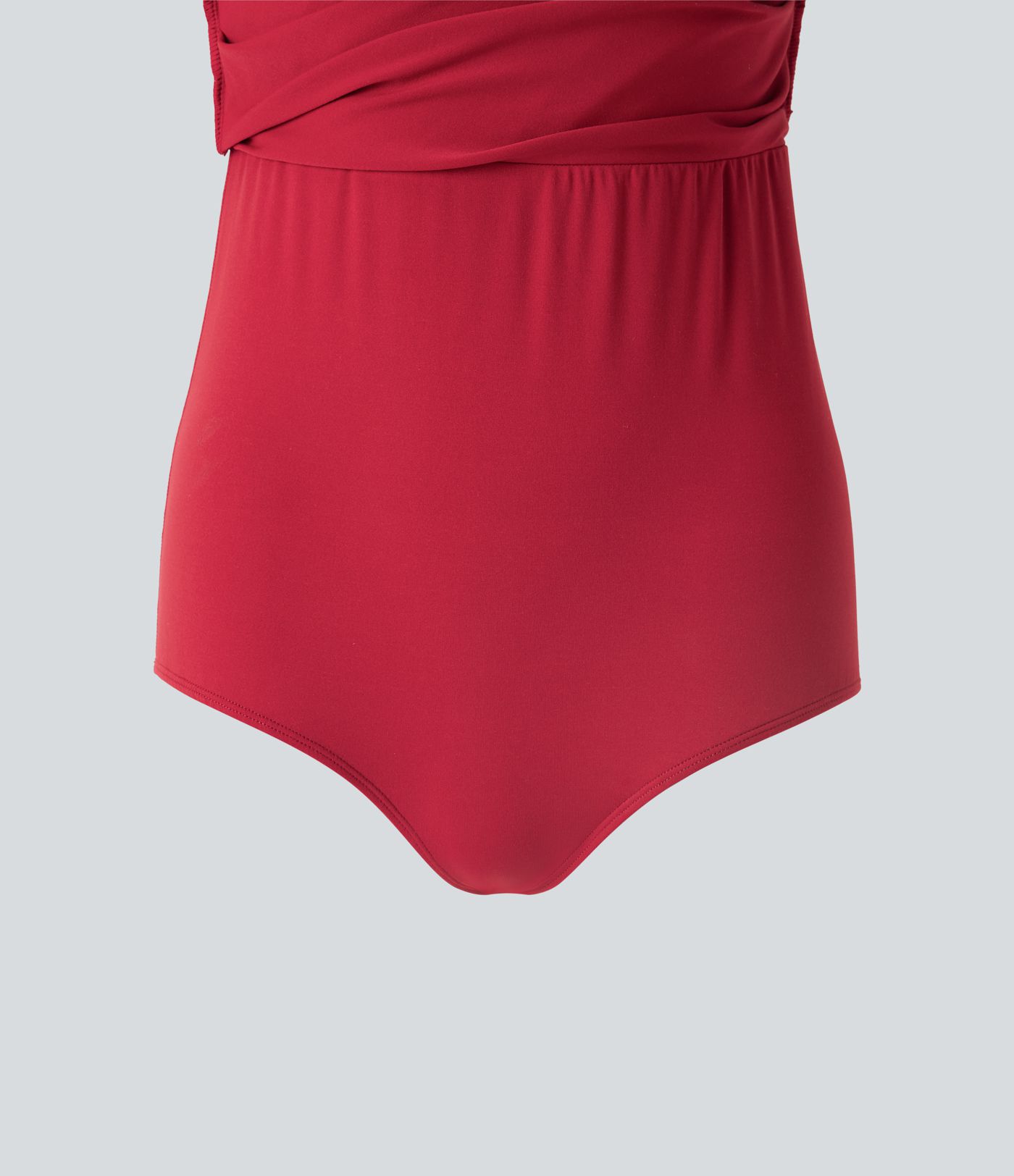 Robe longue de soirée 2-en-1 bustier froncée à volants avec fente