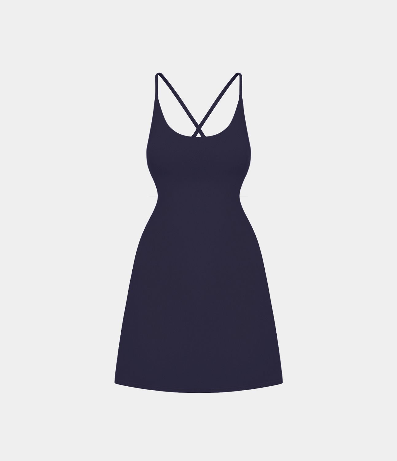 SoftlyZero™ Plush 2-in-1 Pocket Mini Active Dress D-F Cups