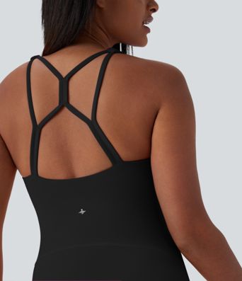 SoftlyZero™ 2-in-1 Mini-Yoga-Aktivkleid mit Tasche – Easy Peezy Edition – UPF50+