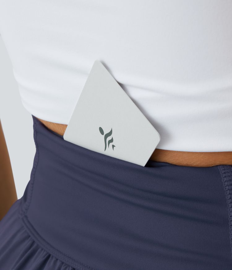 Breezeful™ High Waisted Back Waistband Pocket Palazzo Flowy Wide Leg Quick Dry Casual Pants