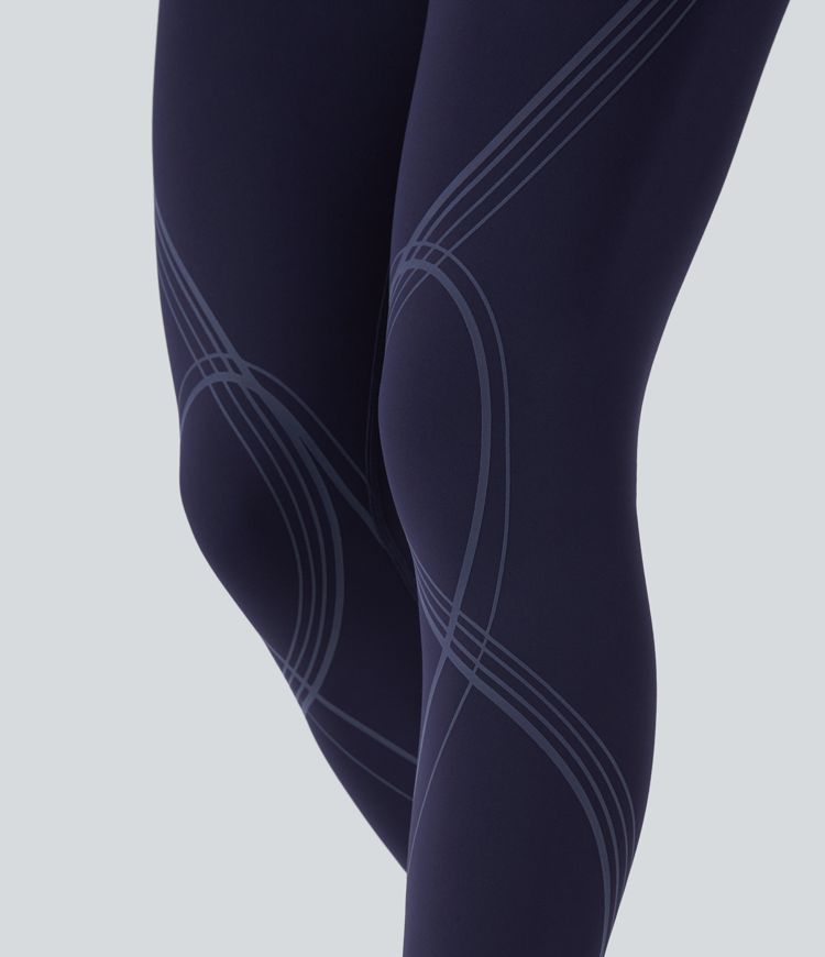 Legging sculptant taille haute avec effet push-up galbant et maintien ventral, séchage rapide