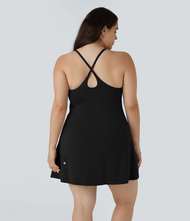 Everyday Softlyzero™ Plush Plus Size Dress-Wannabe