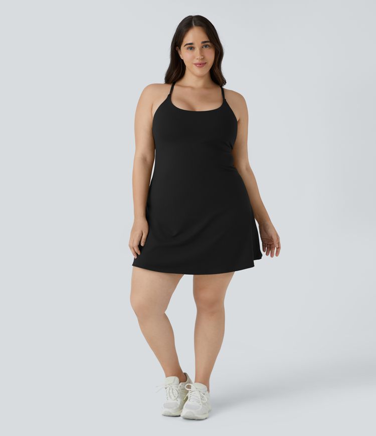 Everyday SoftlyZero™ Plush Plus Size Dress-Wannabe