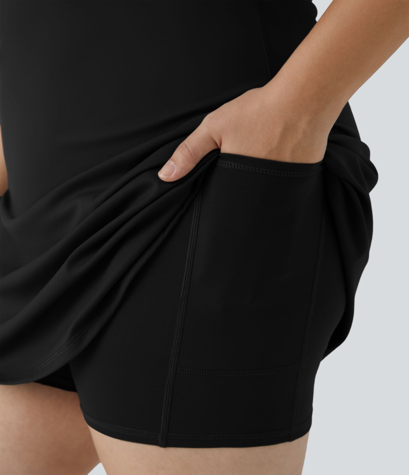 Everyday SoftlyZero™ Plush Plus Size Dress-Wannabe